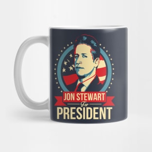 Jon Stewart for President Mug